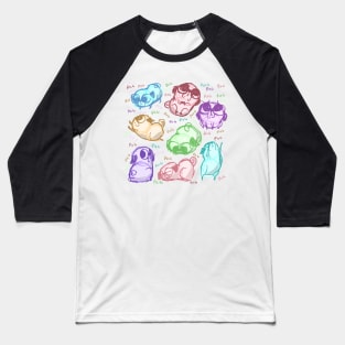 PugPugPug Baseball T-Shirt